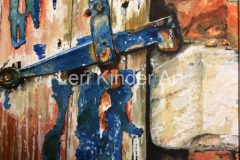 Old barn door at Rode Hall near Congleton [SOLD]
